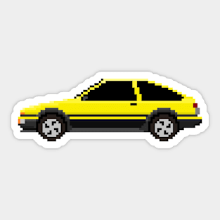 AE86 Pixelart Sticker